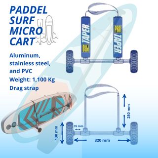 Microcarrito Paddle Surf oferta unidades expo 2025