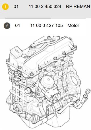 Motor BMW Serie 3 2009