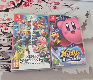 Kirby Star Allies & Super Smash Bros switch