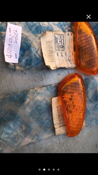 lotto kit 4 gemme arancioni Gilera Runner