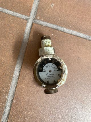 Medidor agua Farnier antiguo