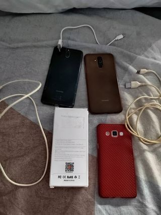 lote de 3 móviles + Smartwatch a estrenar 