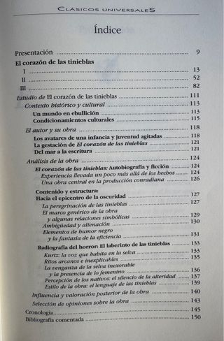 CORAZON DE LAS TINIEBLAS