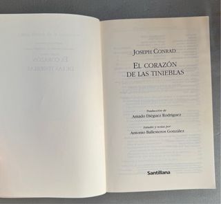 CORAZON DE LAS TINIEBLAS
