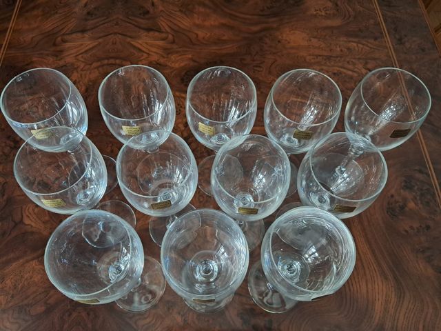 12 Copas Cristal Arques SIN ESTRENAR