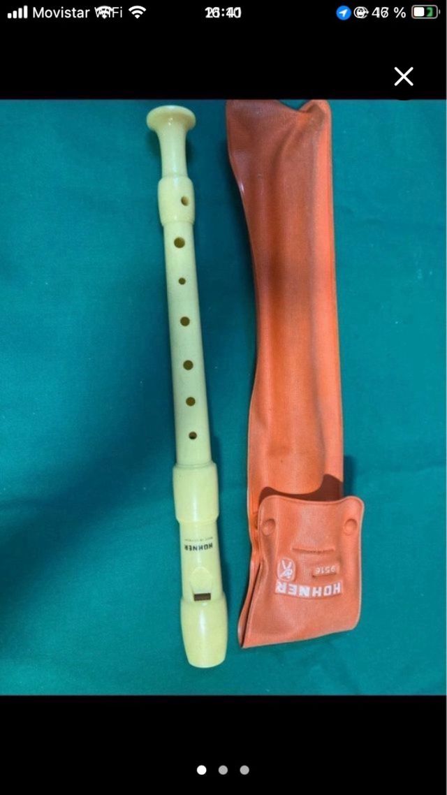 Flauta dulce Hohner + funda