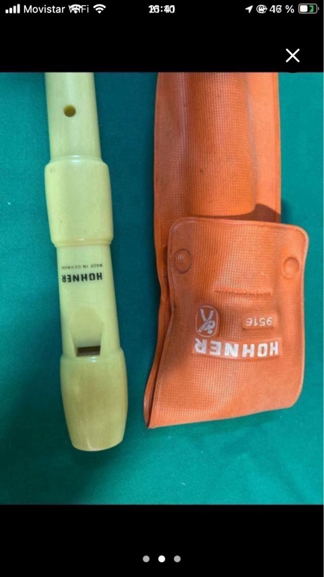 Flauta dulce Hohner + funda