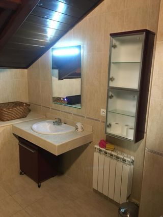 Muebles baño - 2 armarios marrones