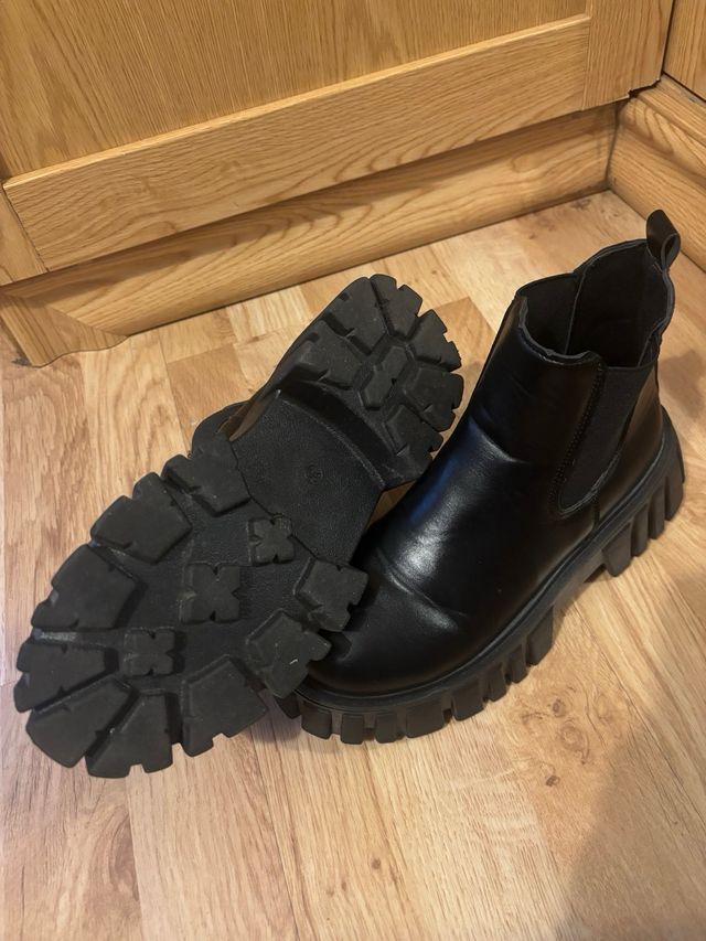 Botas negras plataforma