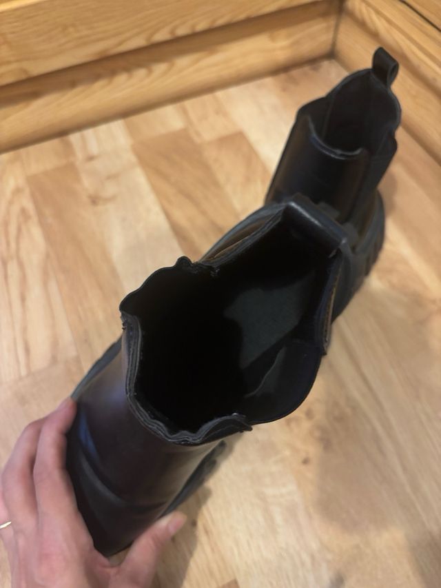 Botas negras plataforma