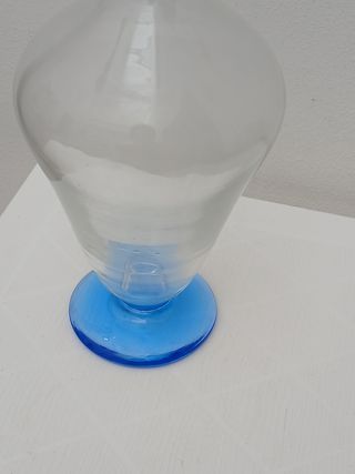 Bottiglia Murano vintage blu