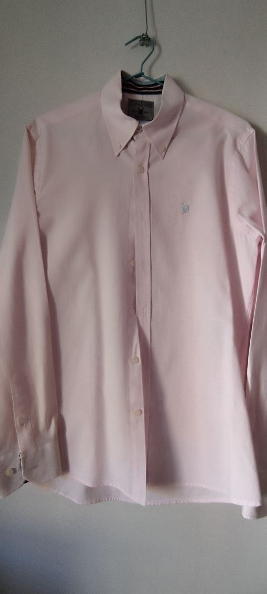 Camisa rosa hombre - talla L