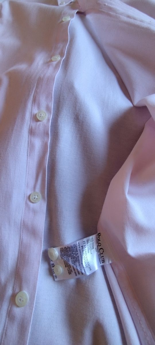 Camisa rosa hombre - talla L