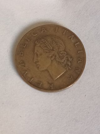 20 Lire Italia 1957