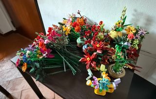 Lego Botanical Collection - 20 Set lotto fiori
