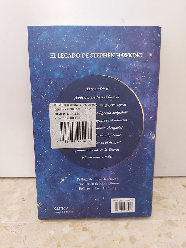 Breves respuestas a las grandes preguntas