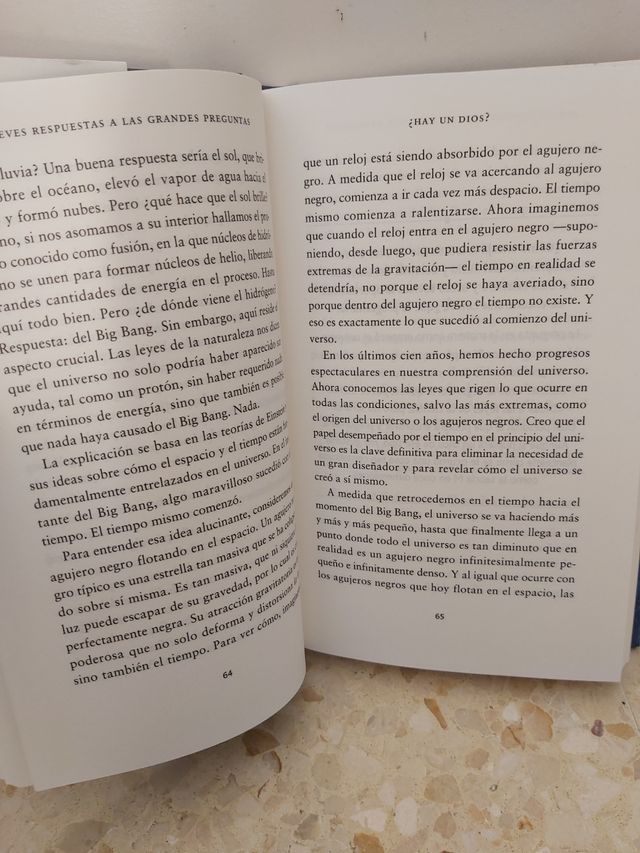 Breves respuestas a las grandes preguntas