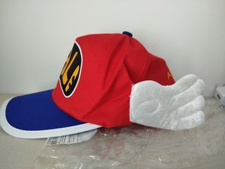 Gorra Arale - roja y azul