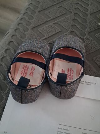 Zapatitos niña HM glitter