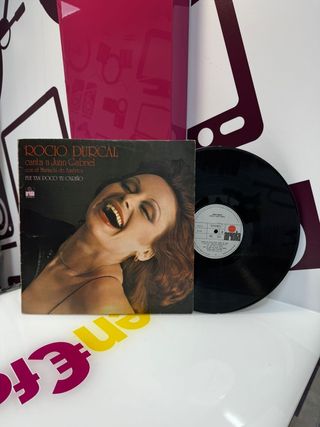 Vinilo rocio durcal canta a juan gabriel con el mariachi de 