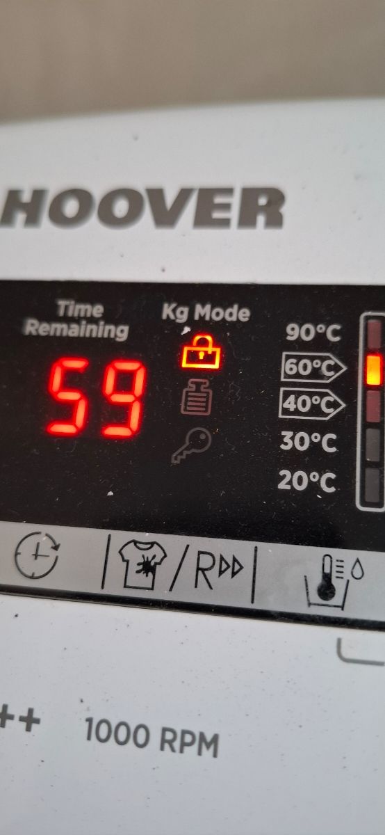 Lavadora Hoover A+++ Carga superior