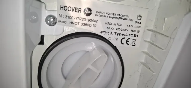 Lavadora Hoover A+++ Carga superior