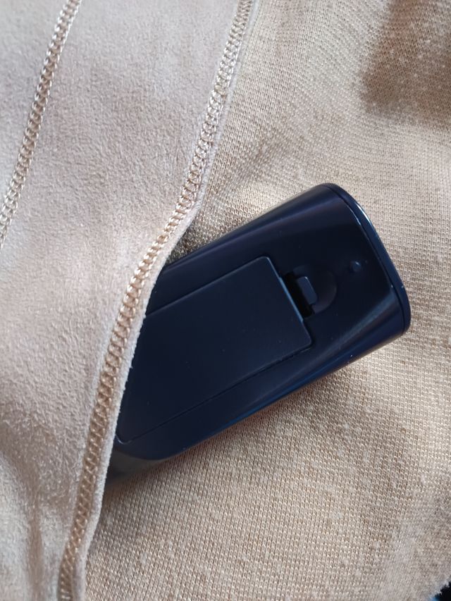 Chaqueta beige otoñal