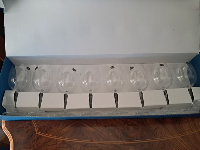 Copas Bohemia Crystal 18 piezas SIN ESTRENAR