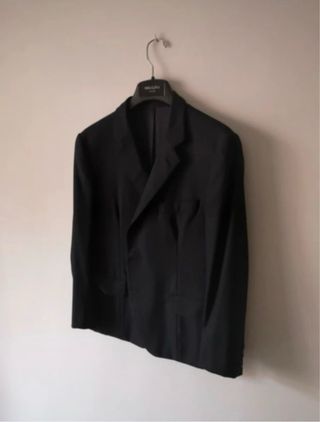 Traje negro vintage años 60