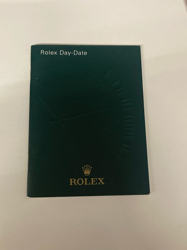 Manual Rolex Day-Date