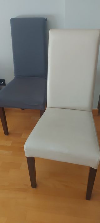 Mesa de teka extensible +4 sillas