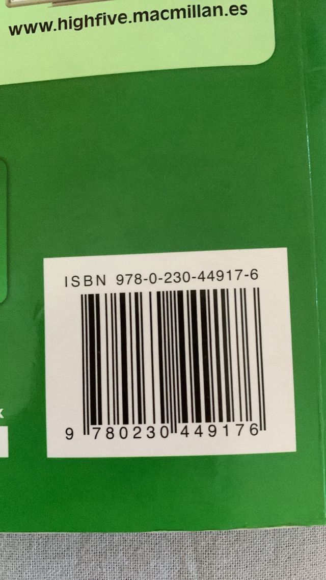 HIGH FIVE! 4 Pb, Ingles de 4° de primaria