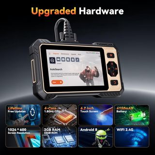 Escáner OBD2 THINKSCAN 662  Diagnóstico Automotriz