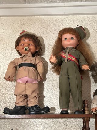 Muñecos vintage militares