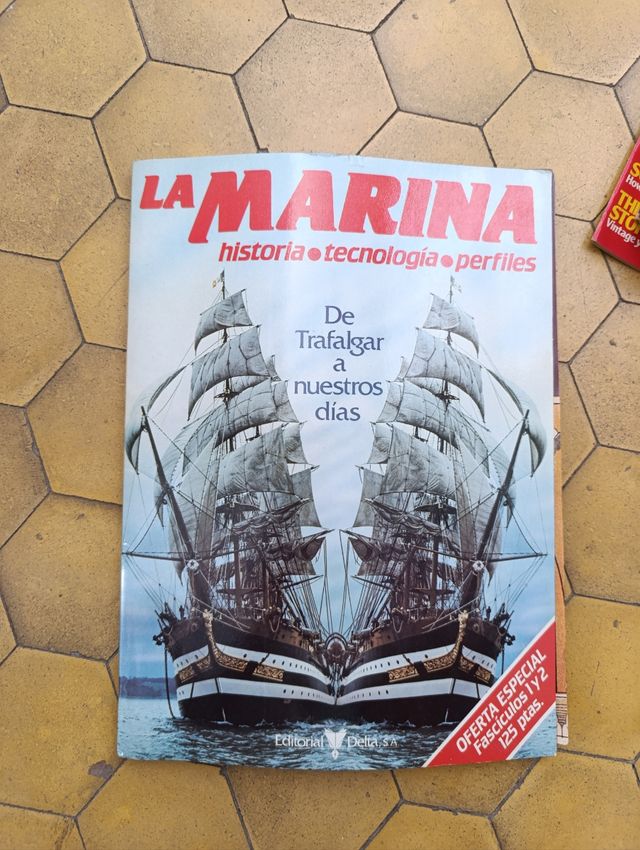 Revistas Navíos y veleros y la marina