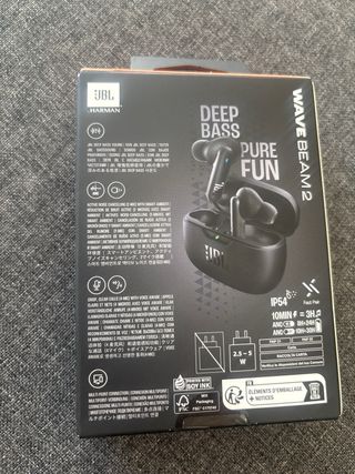 NUEVOS. Auriculares JBL Wave Beam 2