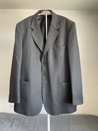 Traje gris - Talla Grande