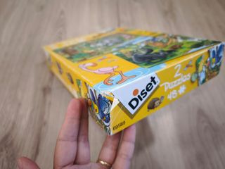 Puzzle Disset 2x48 piezas animales