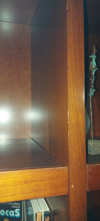 Estantería madera maciza de cerezo