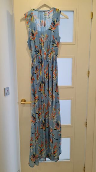 Vestido largo Pepe Jeans azul XS