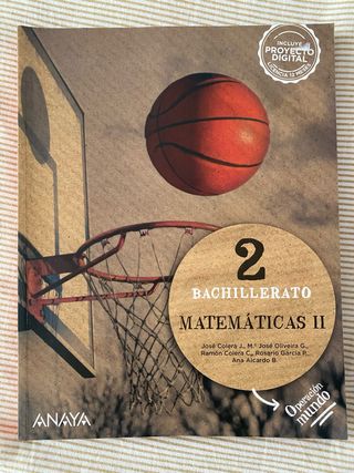 Matemáticas II.