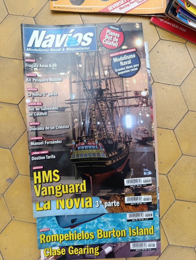Revistas de Modelismo radio control y barcos