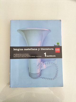 Libro SM Lengua castellana y literatura 1 bach