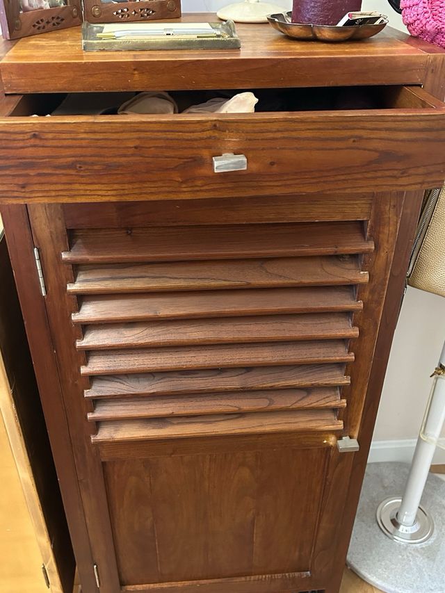 Zapatero Teka madera marrón