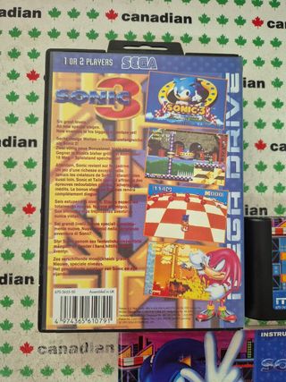 Sonic 3 Mega Drive