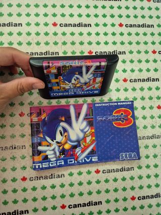 Sonic 3 Mega Drive