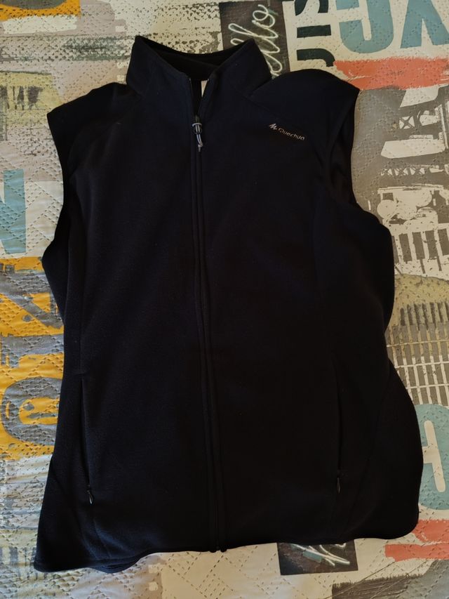 Chaleco polar Quechua negro