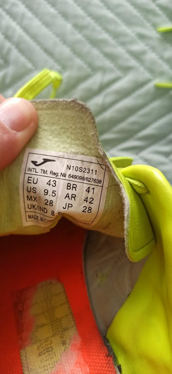 Zapatillas JOMA N10 Fútbol talla 43