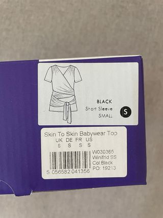 Seraphine - Camiseta Skin to Skin Negra