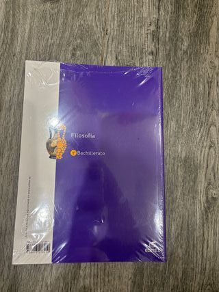 Libro Filosofía 1º Bachillerato